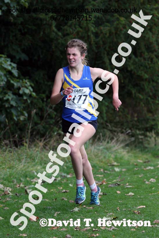 Senior womens Northern Cross Country Relays, Graves Park, Sheffield. Photo: David T. Hewitson/Sports for All Pics